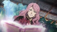 Vanessa and her grimoire (Image Source: Studio Pierrot)
